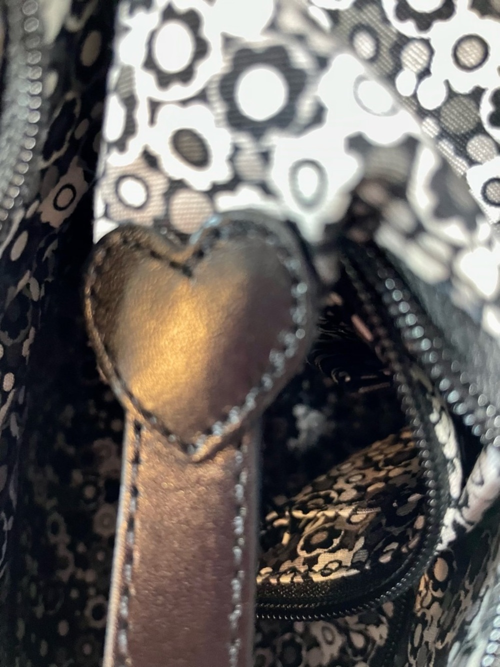 Brighton Black Leather Hobo Purse - Picture 11 of 15